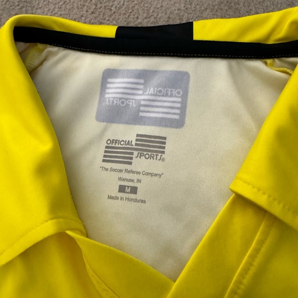 Official Sports US Soccer Federation 2018 Referee Jersey W/ Patch Size M - Picture 2 of 6